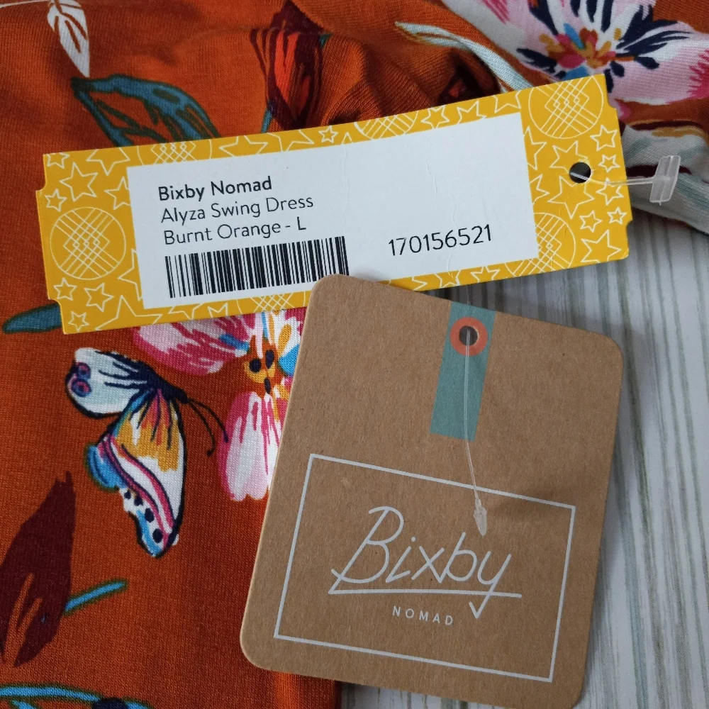 Stitch Fix Bixby Nomad Alyza Floral Long Sleeve Swing Dress